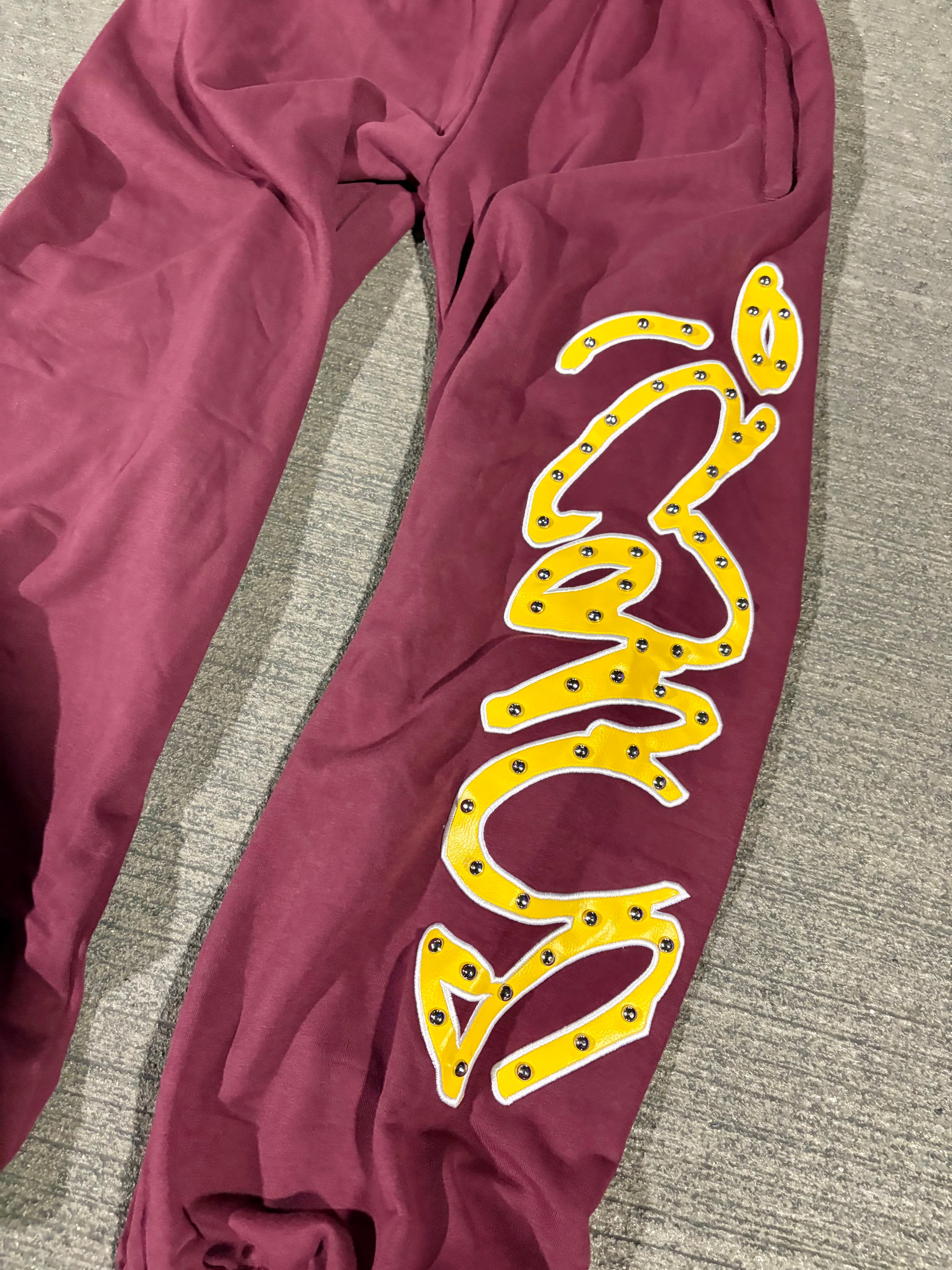 Maroon sweats