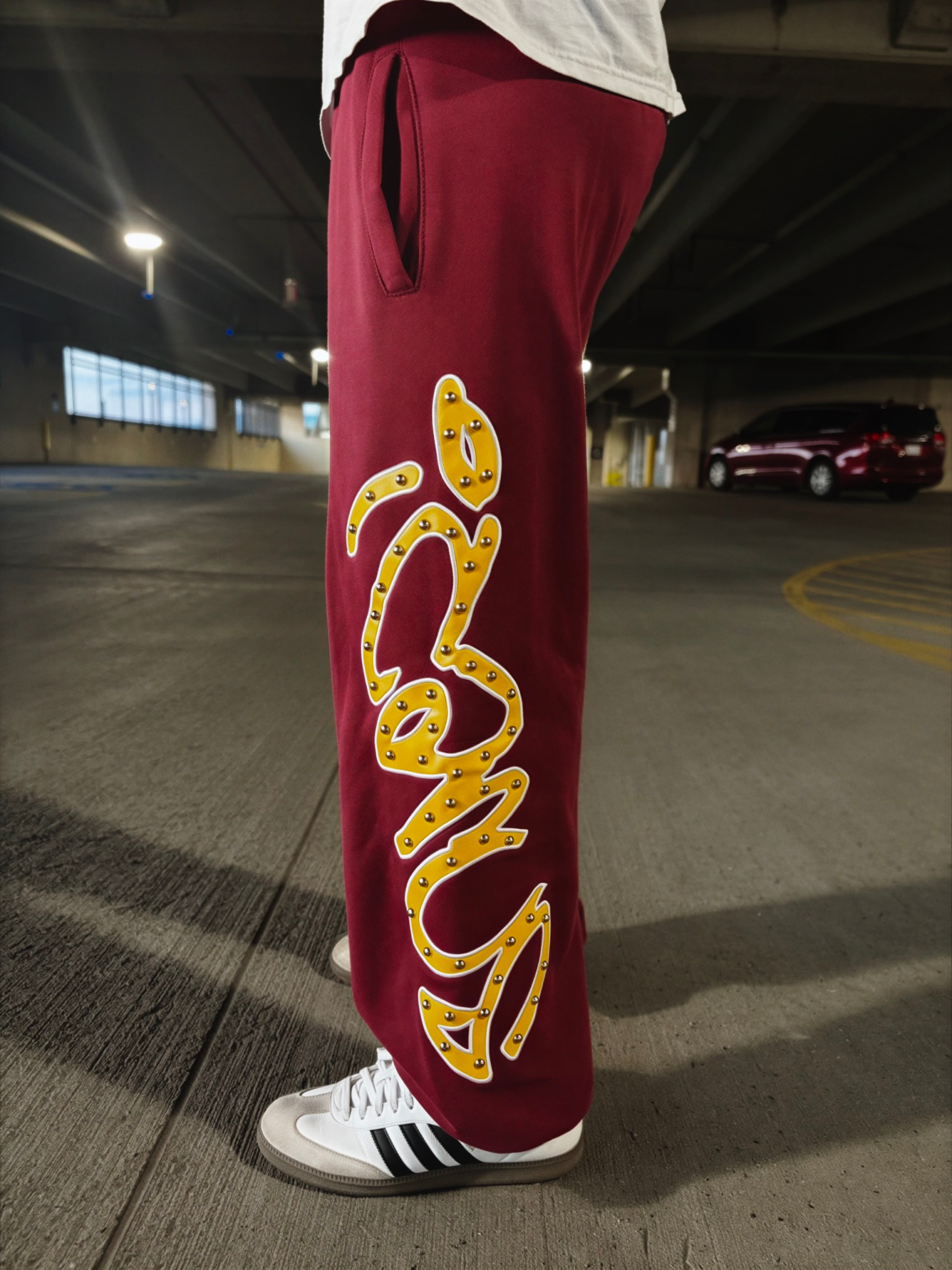 Maroon sweats