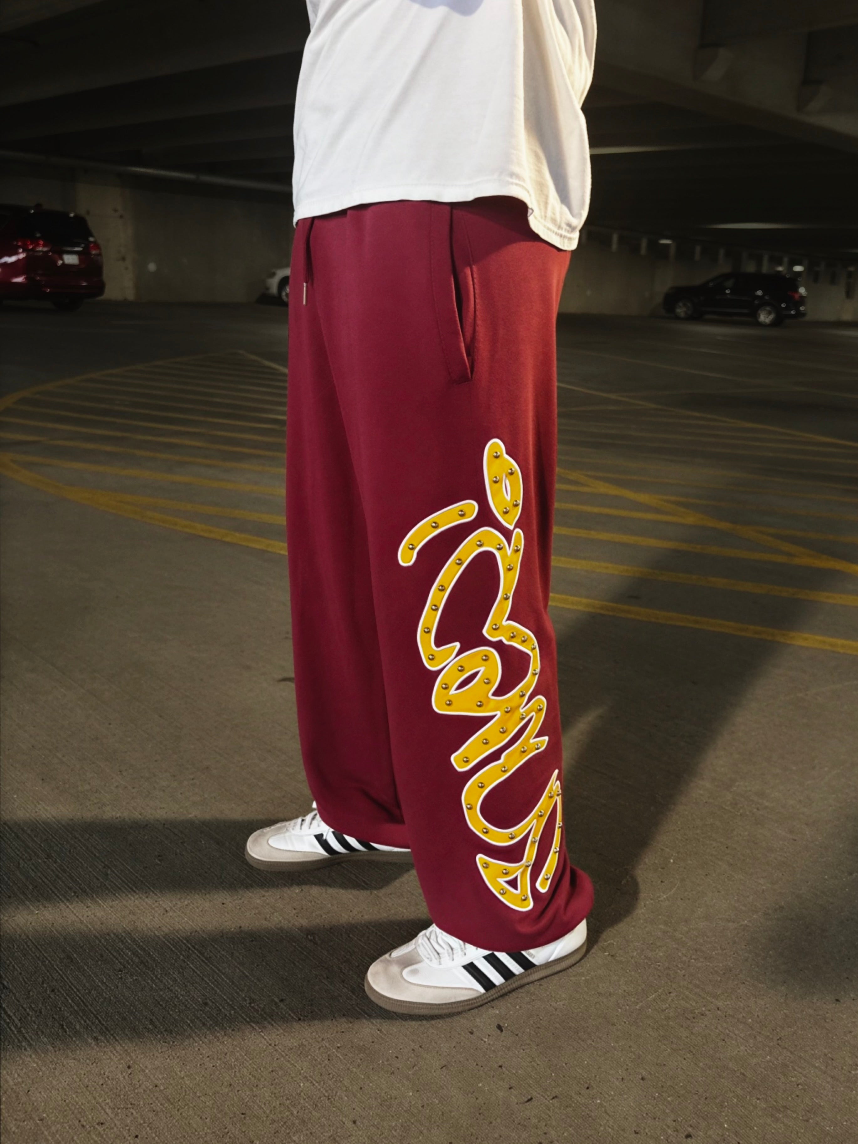 Maroon sweats